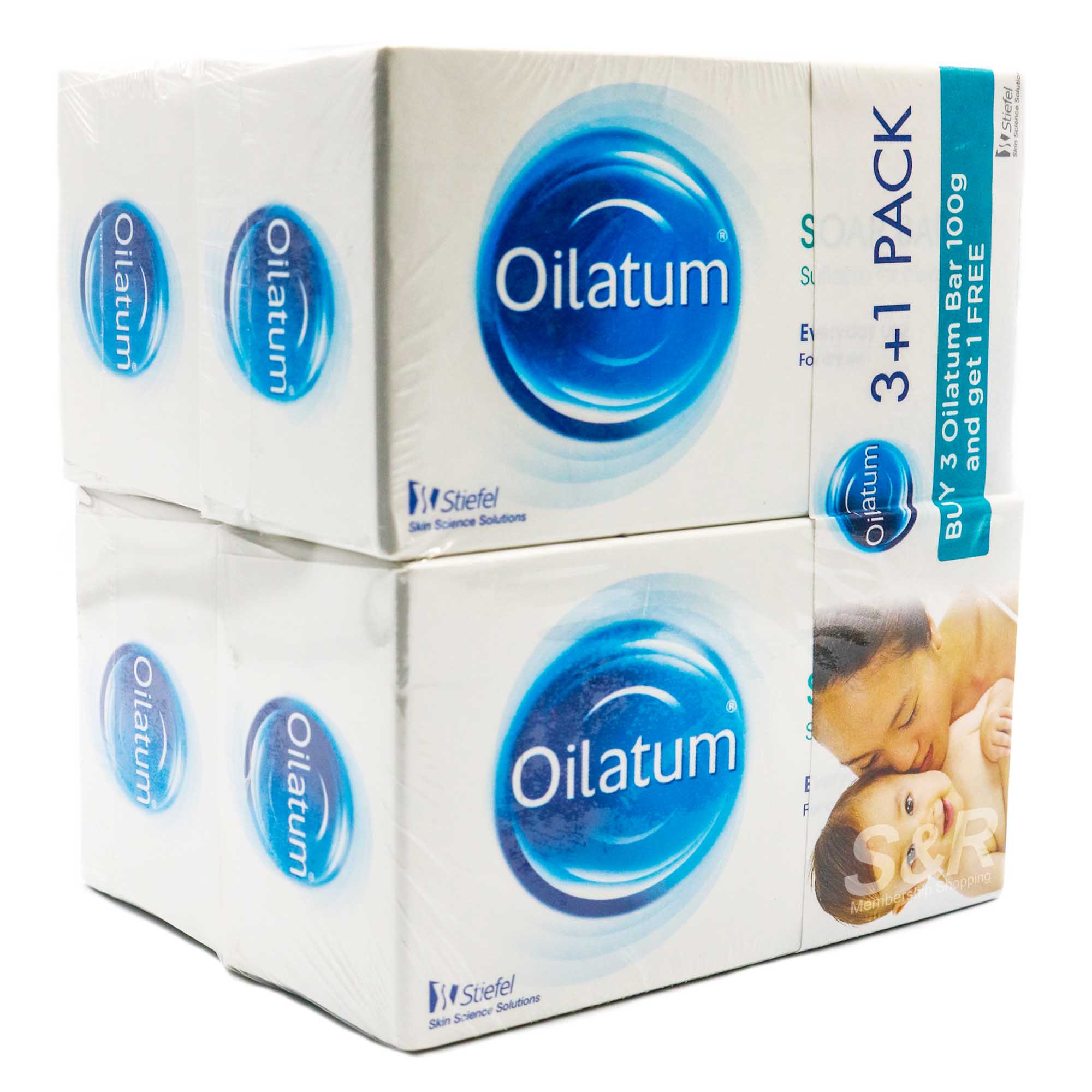 Oilatum Baby Bar Cleanser Soap 4pcs